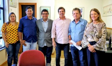 Comitiva caetiteense se reúne com a Deputada Estadual Fabiola Mansur em Salvador 