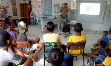 BAMIN promove Gincana de Reciclagem nas escolas e incentiva práticas sustentáveis nas comunidades do entorno do Porto Sul