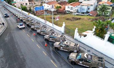 Governo do Estado entrega 62 novas viaturas para a Polícia Militar e lança a Operação Dominus, de combate à criminalidade