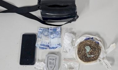 PMBA prende mulher por tráfico de drogas em Igaporã