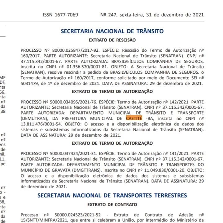 Em breve, Prefeitura de Caetité efetuará multas de trânsito