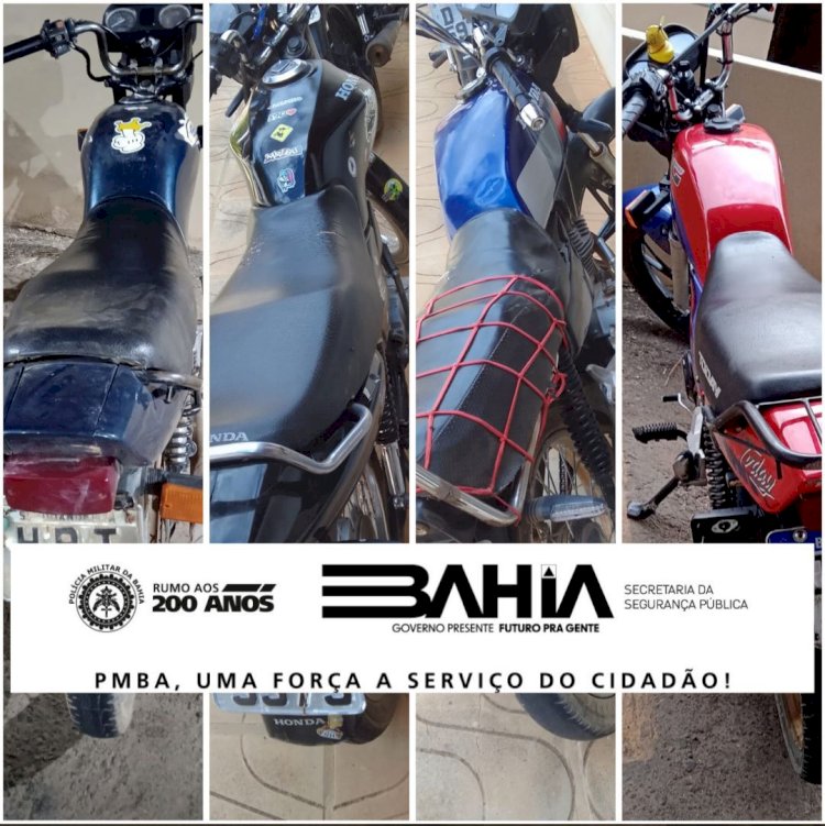 PM realiza apreensão de motocicletas por direção perigosa e poluição sonora