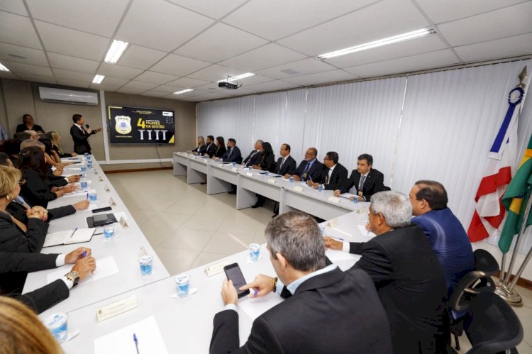 Reunião alinha trabalho das forças de segurança no enfrentamento à criminalidade