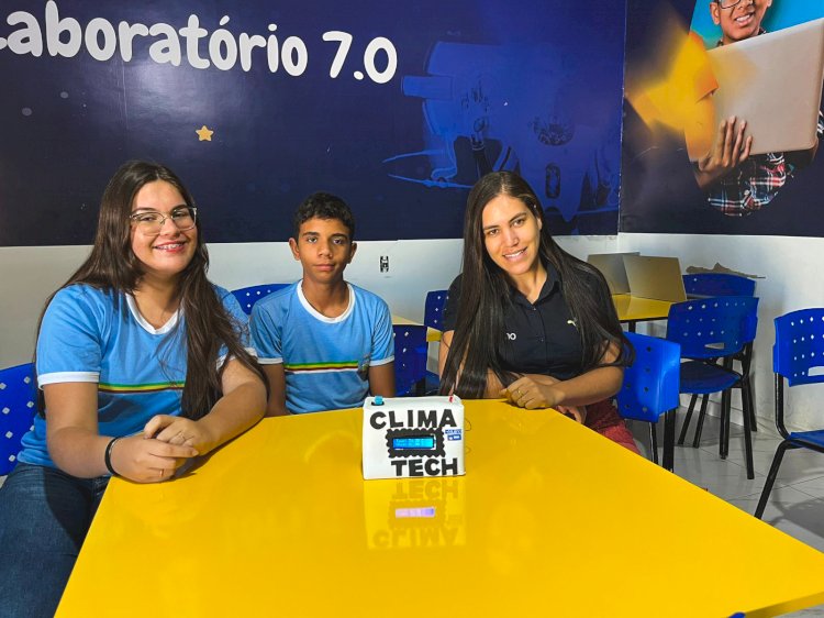 Estudantes do interior da Bahia criam tecnologia para monitorar qualidade do ar e proteger colegas com problemas respiratórios