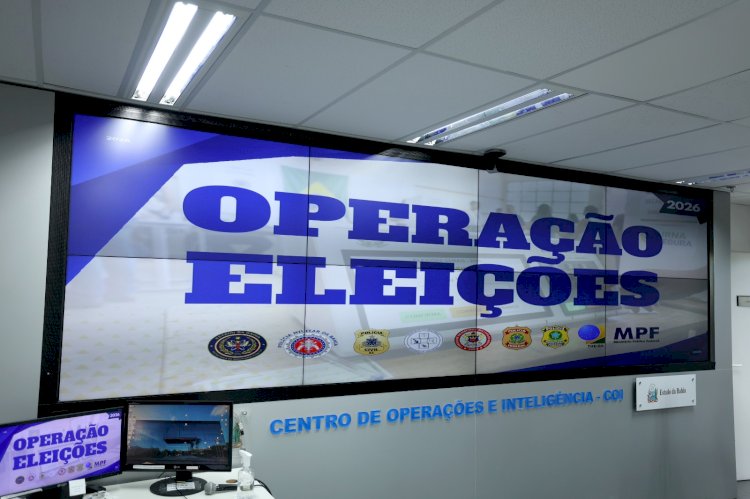 Forças de segurança apresentam planejamento para as Eleições 2026 na Bahia