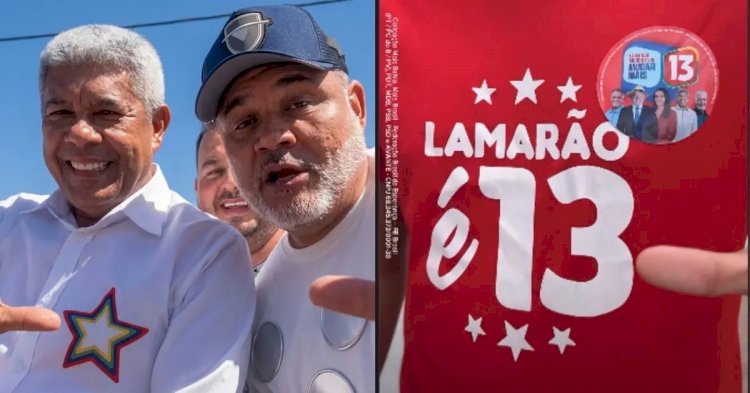 Boquira e Lamarão apertaram o 13 em peso: confira as cidades da Bahia com maior votação para Lula no 1º turno